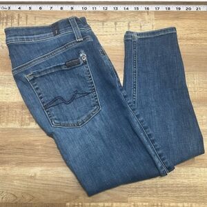 7 For All Mankind Women's Blue Jeans